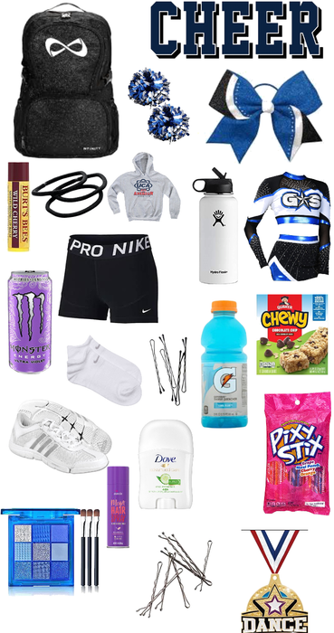 what to bring to a cheer competition