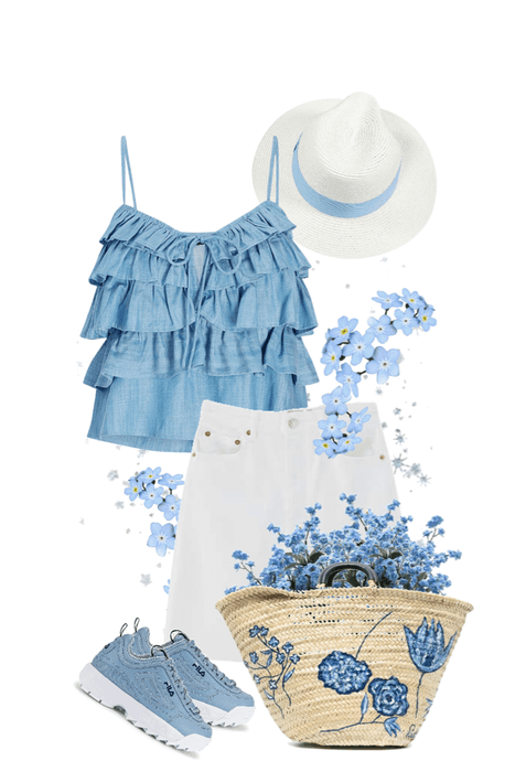 Blue and White Are Perfect Summer Partners!