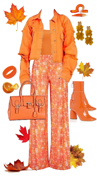 LIBRA in Autumn Orange 🍂
