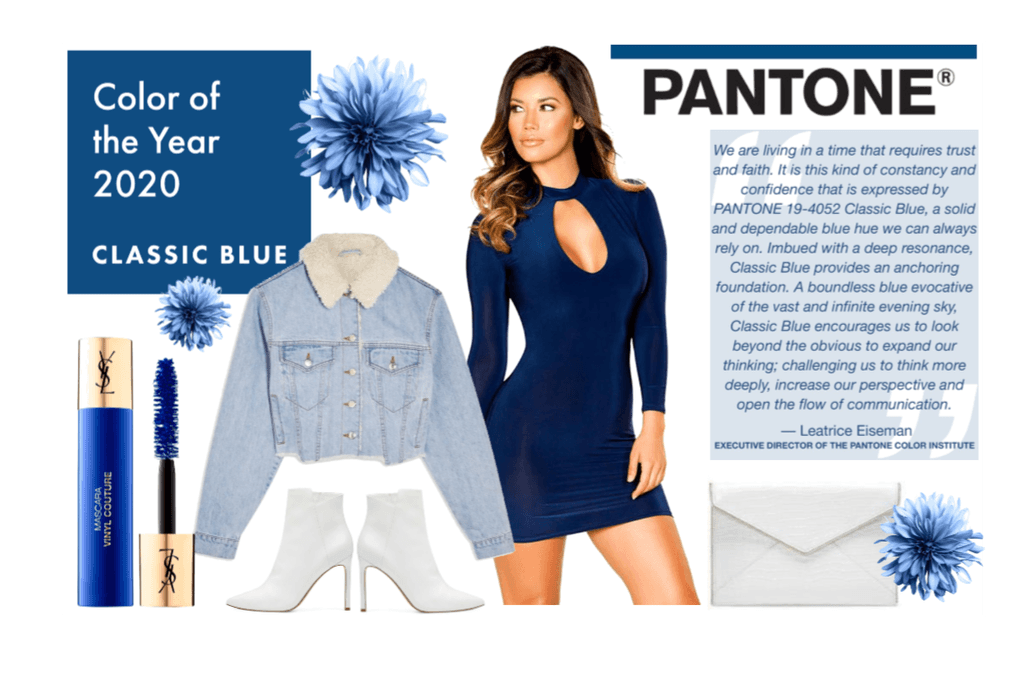 PANTONE COLOR OF 2020 CLASSIC BLUE