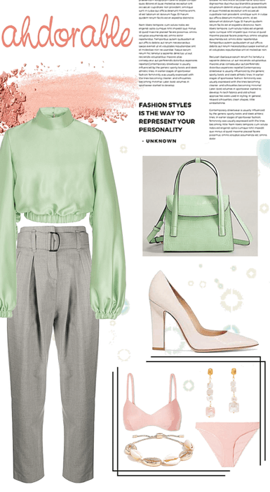 Muted pastels