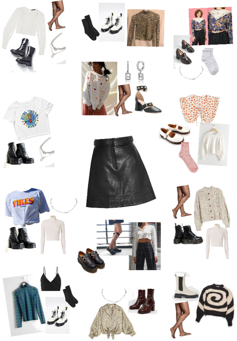 12 Ways to Style a Leather Skirt