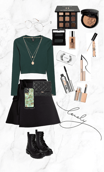 the green moderen outfit