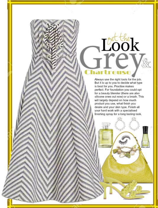 Grey & Chartreuse