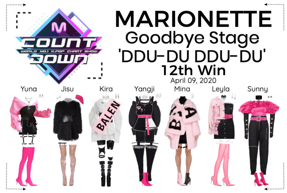 MARIONETTE (마리오네트) [M COUNTDOWN] Goodbye Stage