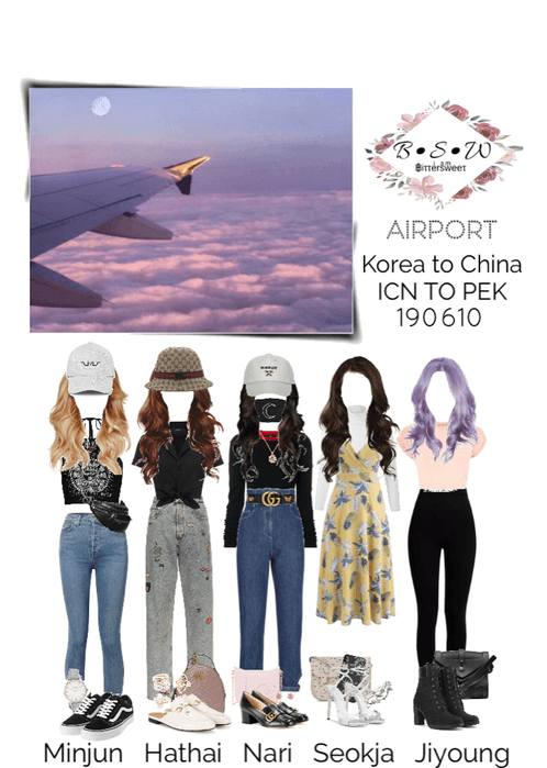 BSW Airport Fashion: ICN to PEK 190610