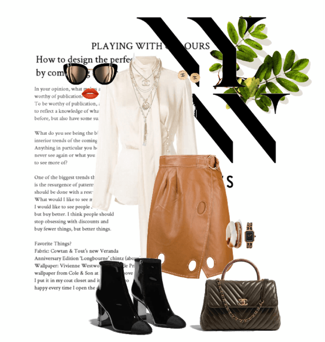 Casual Chic Outfit, Chanel Accessories #33
