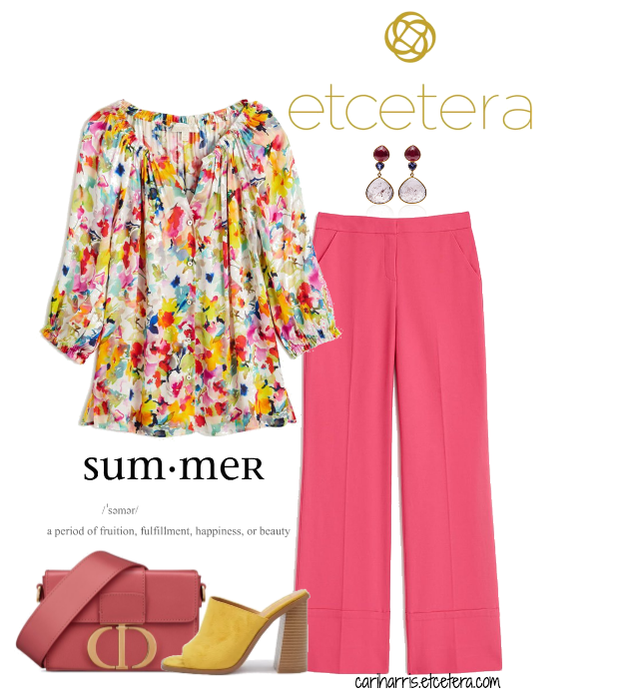 ETC Summer 2020: Rose Arbor and Hot Pink Pant