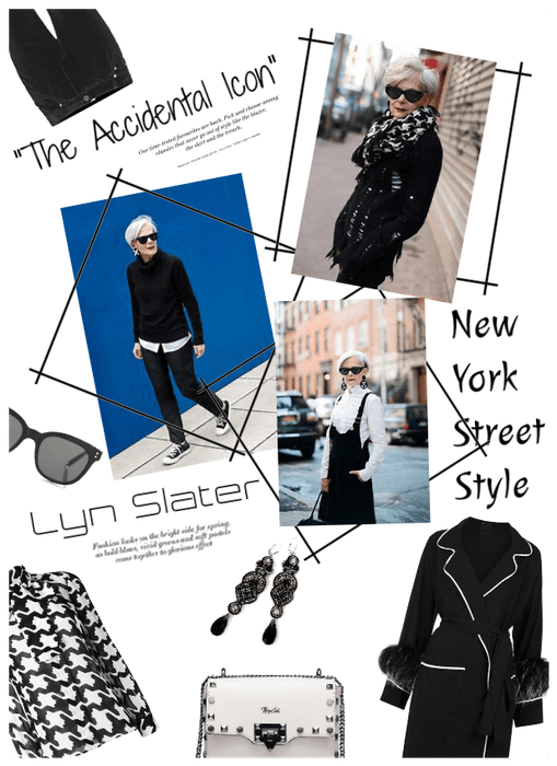 The accidental icon/Lyn Slater/NY Street Fashion