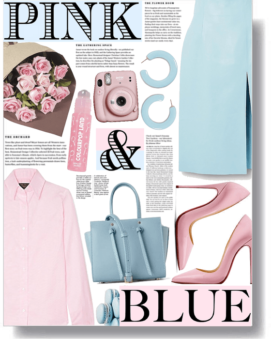 pink & blue mood 💗💙