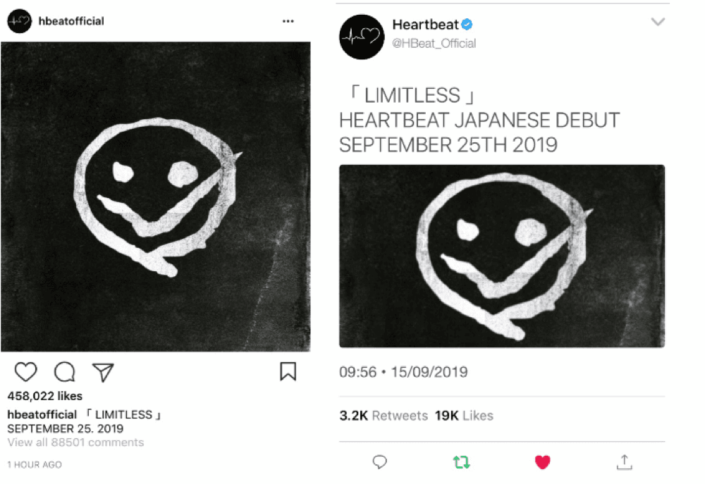 [HEARTBEAT] ANNOUNCEMENT | JAPANESE DEBUT