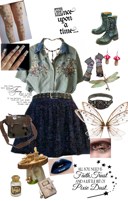 fairy grunge Outfit | ShopLook