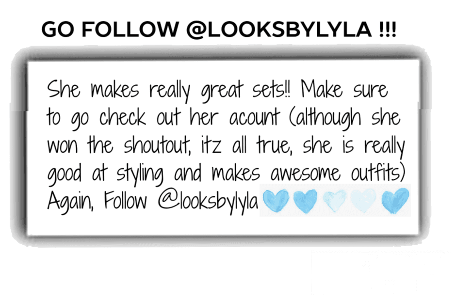 Go follow @looksbylyla !!