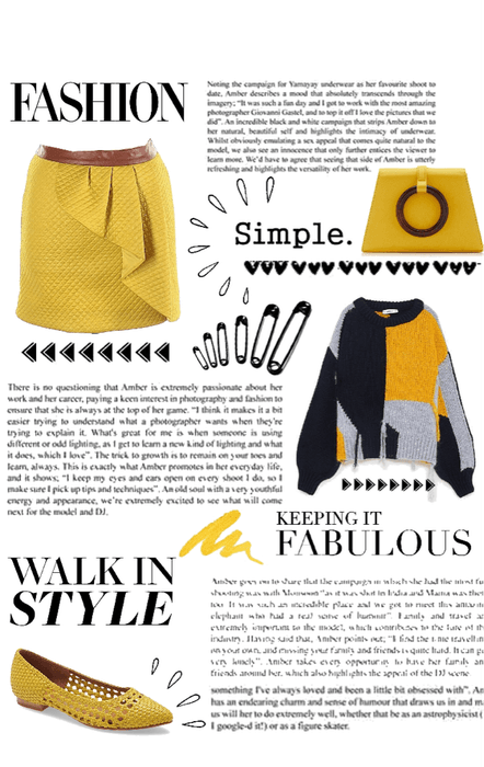 Simple Yellow Outfit