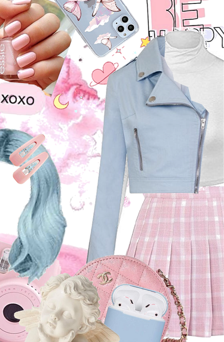 pastel outfit!!