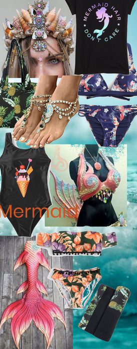 # Swimsuit Be A Mermaid