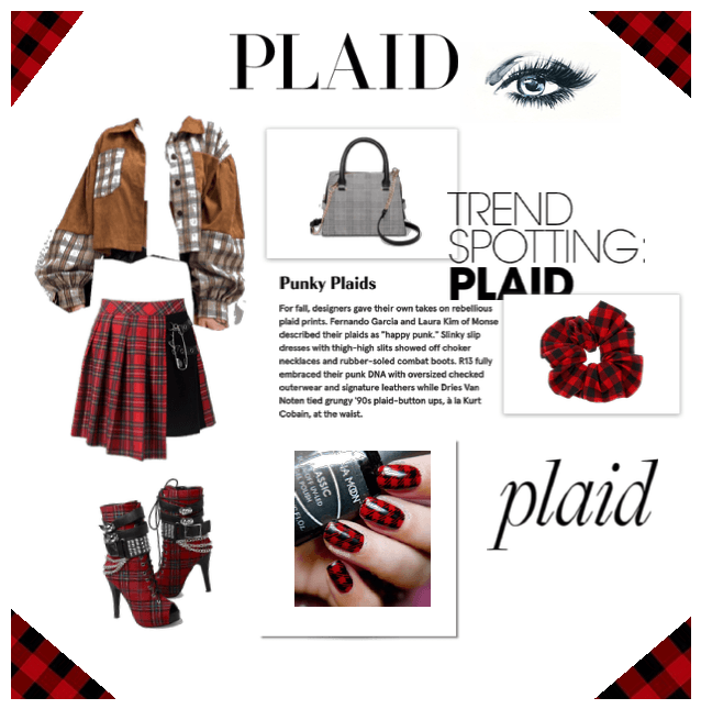 Plaid outfit ♥️