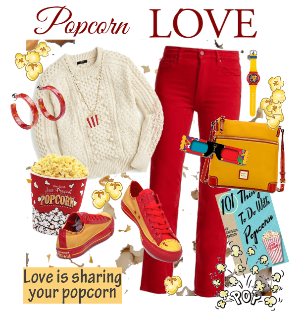Popcorn Sweater and Accessories