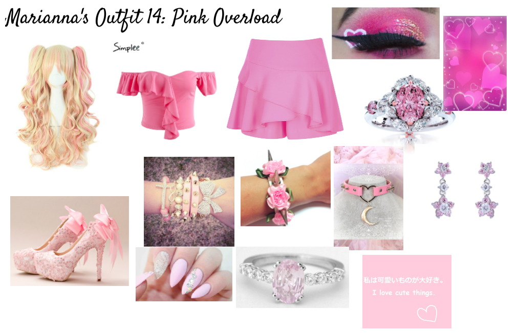Marianna's Outfit 14: Pink Overload