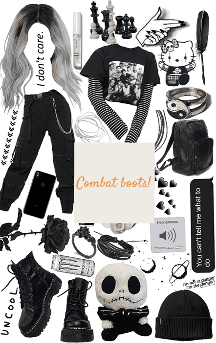 combat boots outfit!!!
