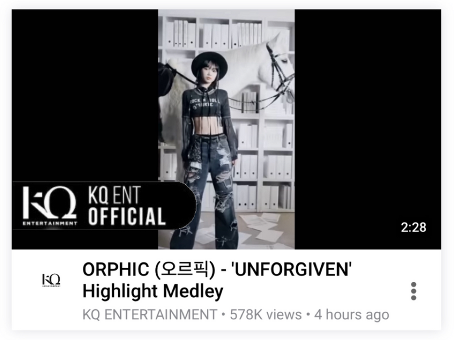 ORPHIC (오르픽) ‘UNFORGIVEN’ Highlight Medley