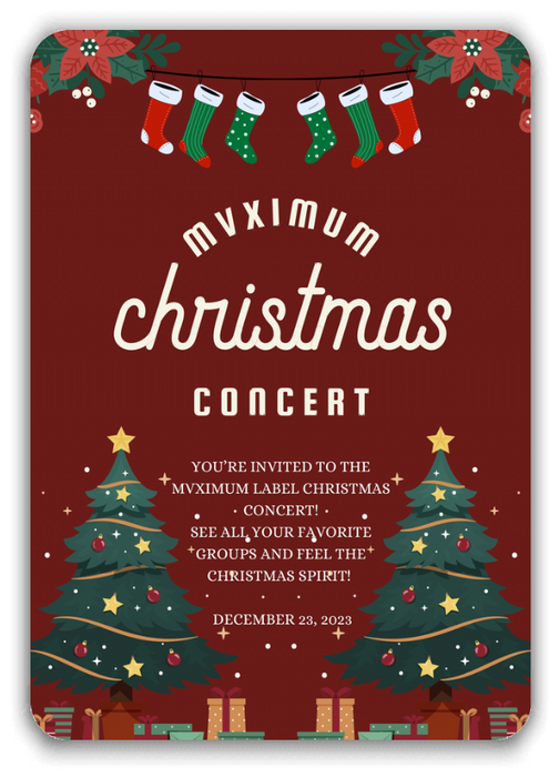 MVXIMUM LABEL Christmas Concert