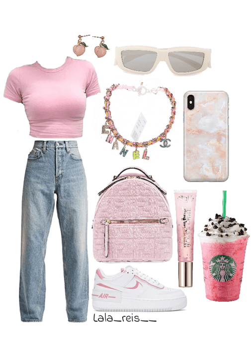 Pink Casual Outfit