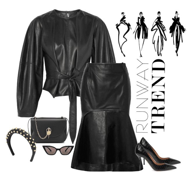 leather outfit