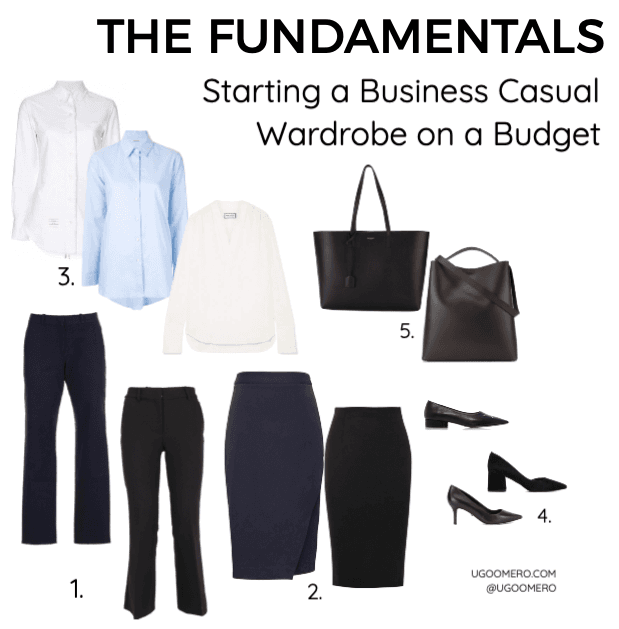 Starting a Business Casual Wardrobe on a Budget