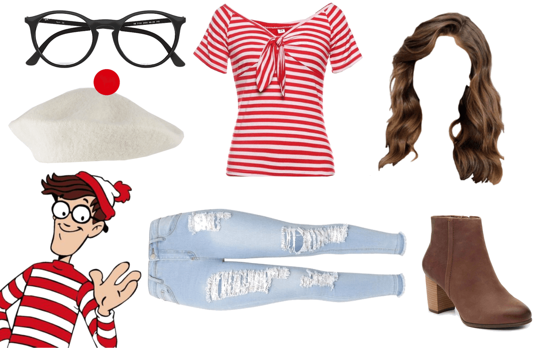 where’s Waldo as a girl