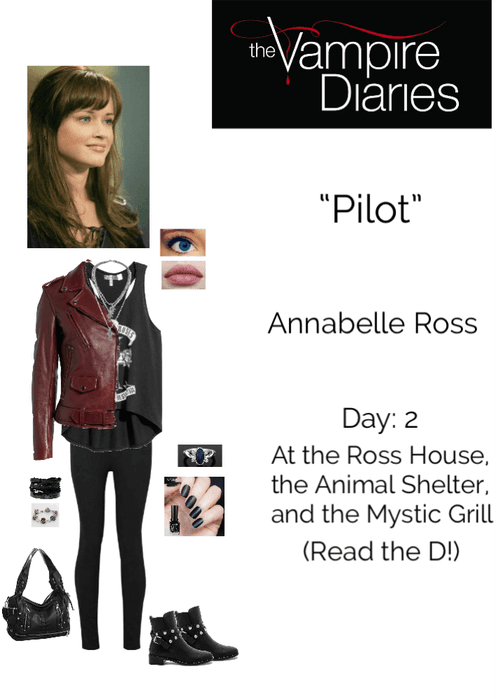 The Vampire Diaries: “Pilot” - Annabelle Ross - Day 2: At the Ross House, the Animal Shelter, and the Mystic Grill