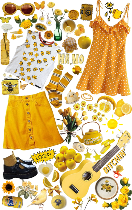 yellow honey