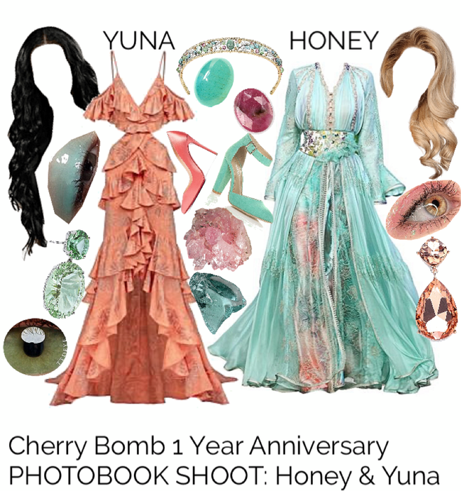Cherry Bomb 1 Year Anniversary PHOTOBOOK SHOOT: Honey & Yuna