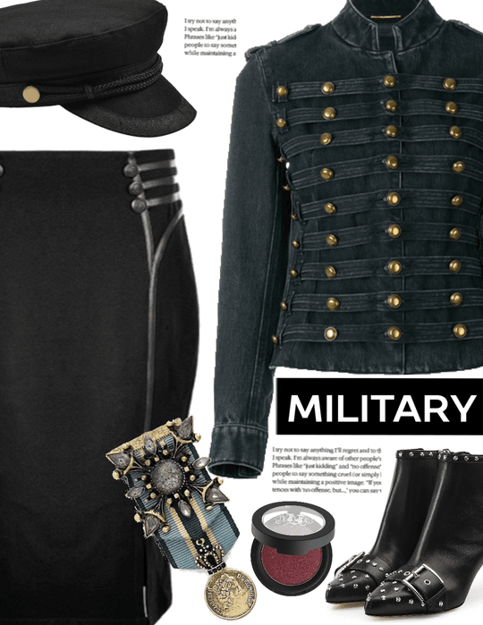 Trending now : Military Style