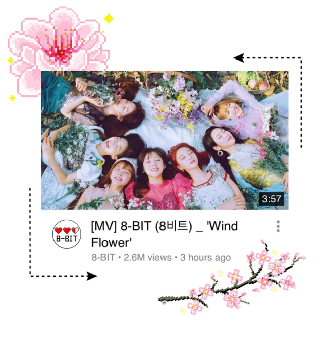 ⟪8-BIT⟫ 'Wind Flower' Debut Music Video Release!