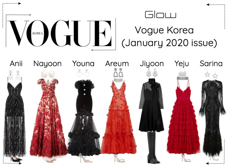 Glow Vogue Korea 2019 January issue