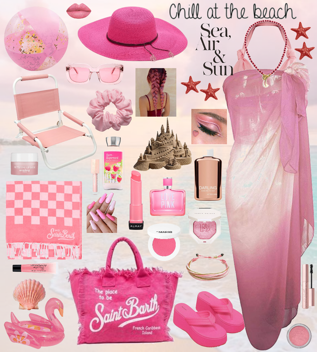 pink beach bum