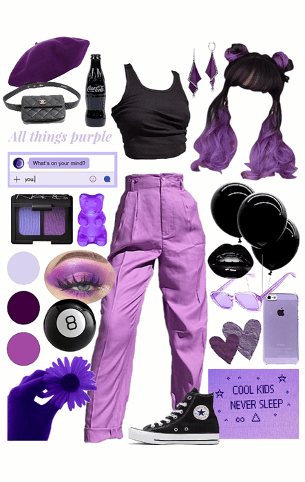 Purple and Black💜🖤