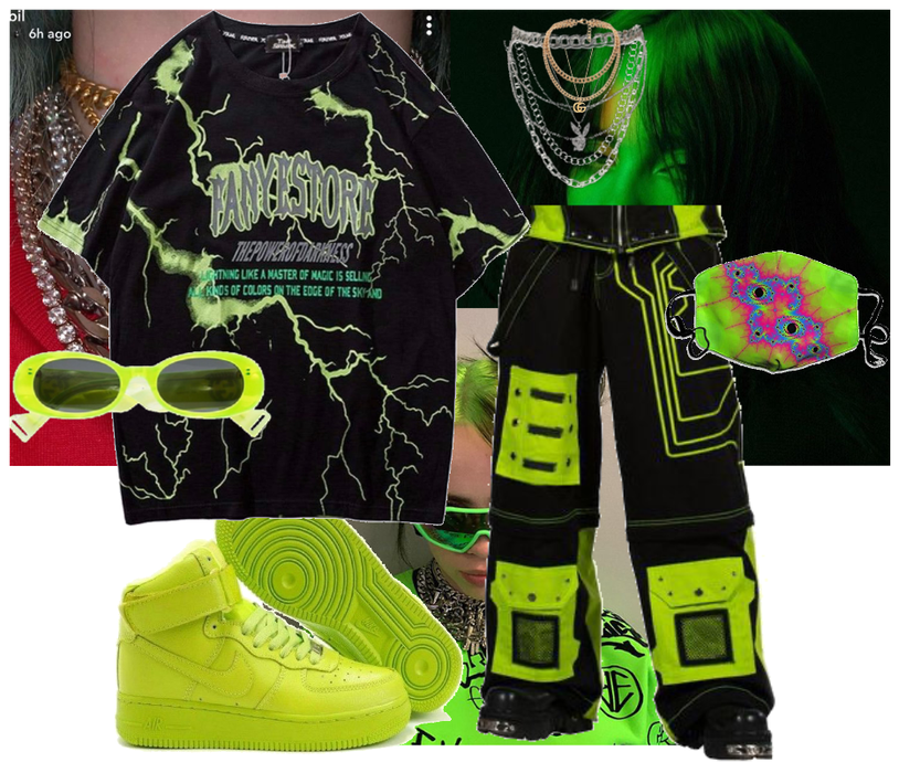 Billie Eilish inspired outfit