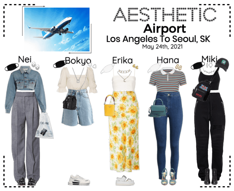 AESTHETIC (미적) [AIRPORT] Los Angeles, CA To Seoul, SK