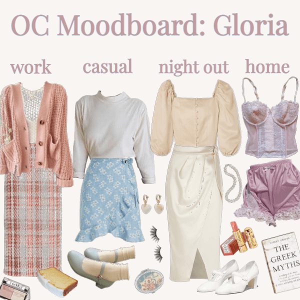 oc moodboard: gloria