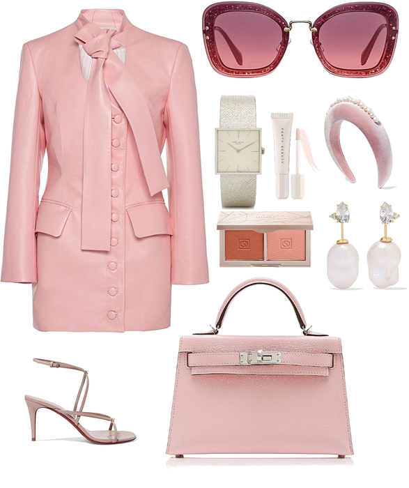 fashionably pink