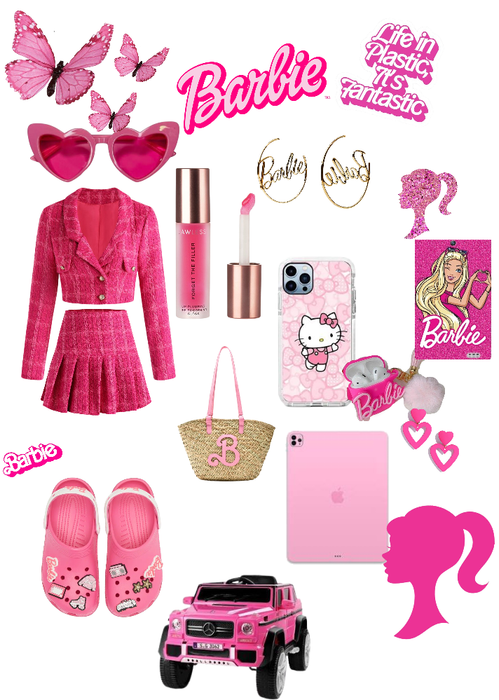 pink Barbie girl