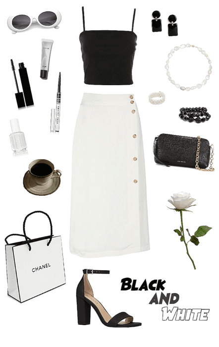 Black and White Summer Style