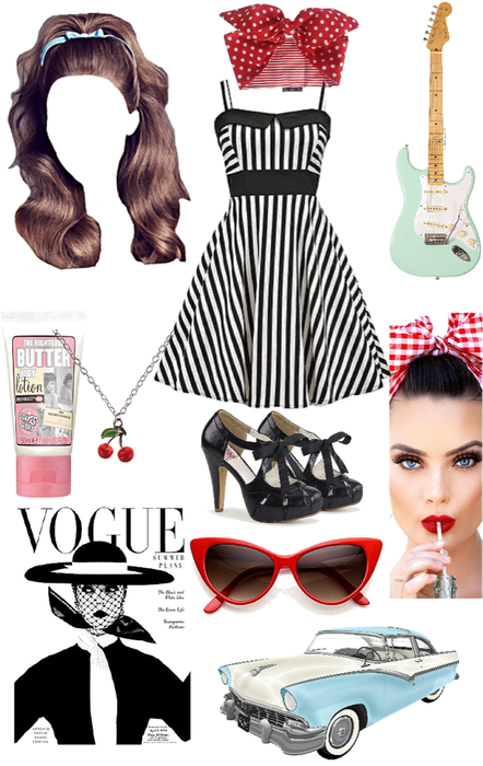 1950's Rockabilly Girl Outfit