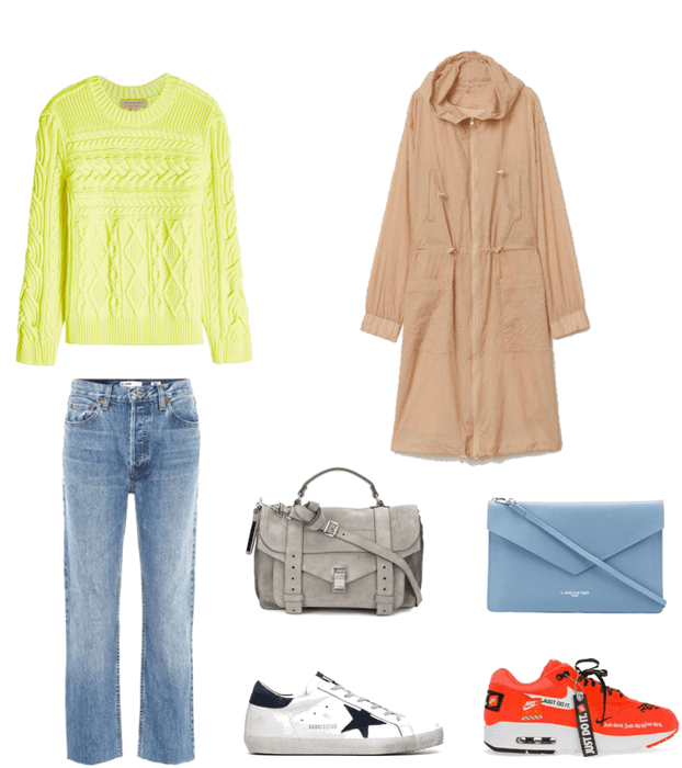 how to wear neon