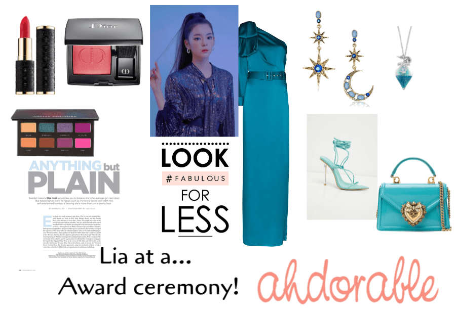 Lia at a award ceremony