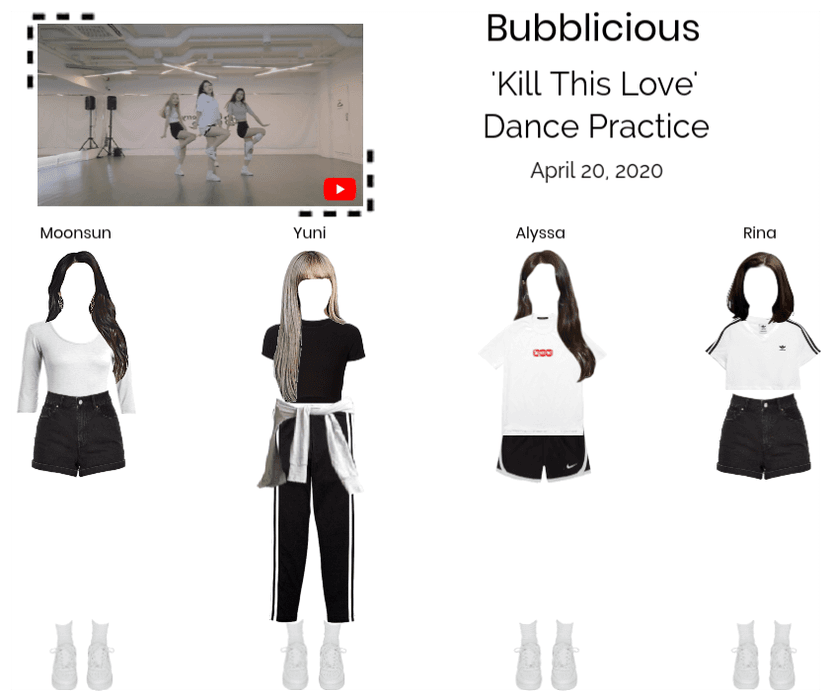 Bubblicious (신기한) 'Kill This Love' Dance Practice