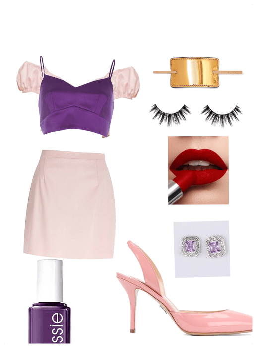 Anastasia's modern day outfit inspired by tradicio