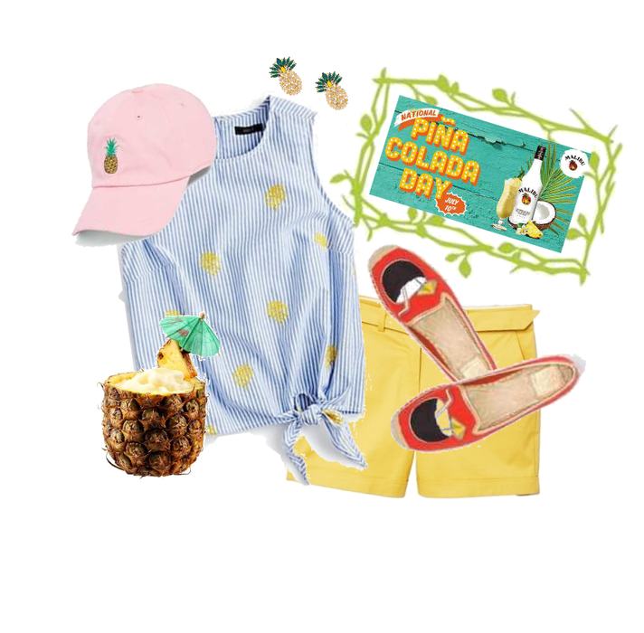Pina Colada Day Outfit